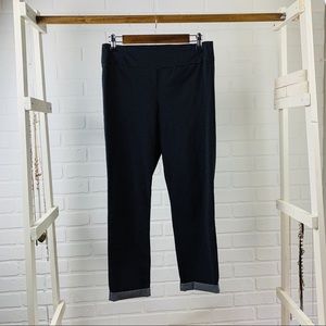 Tribal Stretch Pant, ankle length, hem detail